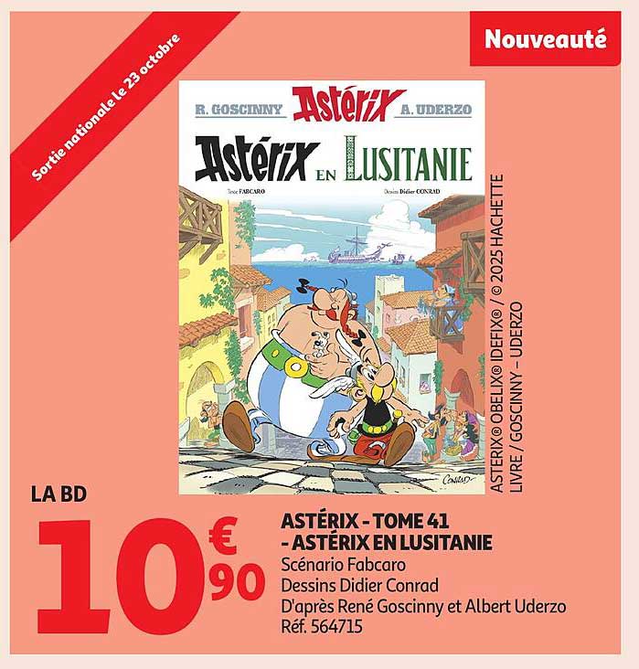 ASTÉRIX - TOME 41 - ASTÉRIX EN LUSITANIE