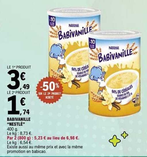BABIVANILLE "NESTLÉ"