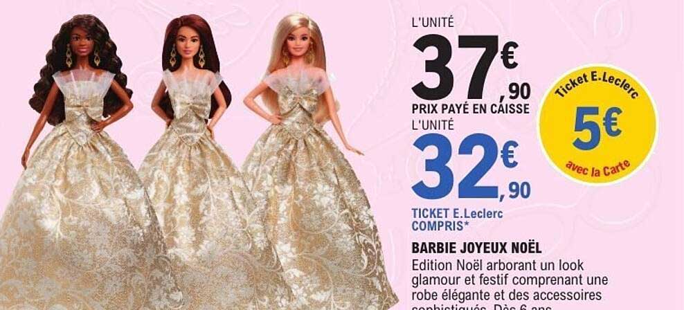BARBIE JOYEUX NOËL