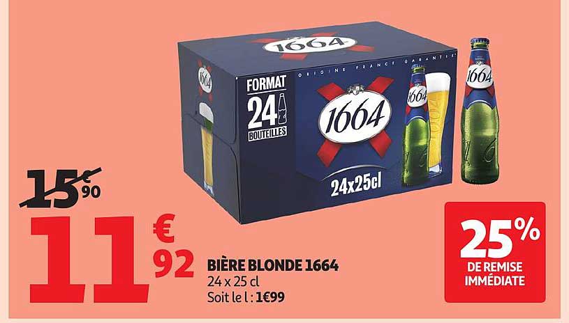 BIÈRE BLONDE 1664