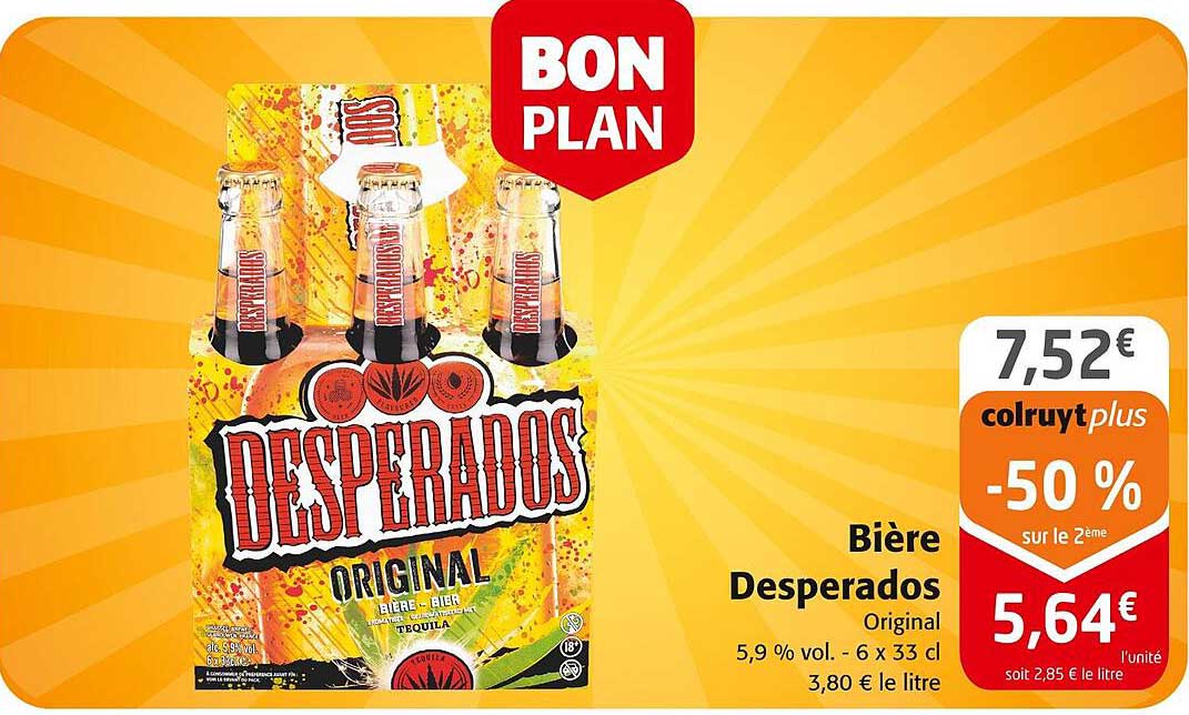 Bière Desperados Original