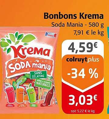 Bonbons Krema