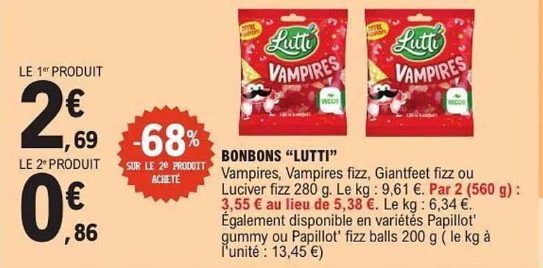 BONBONS "LUTTI"