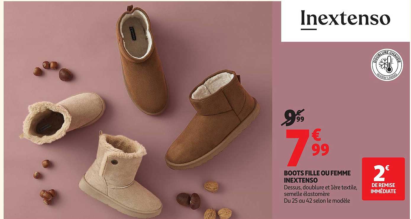 BOOT FILLE OU FEMME INEXTENSO
