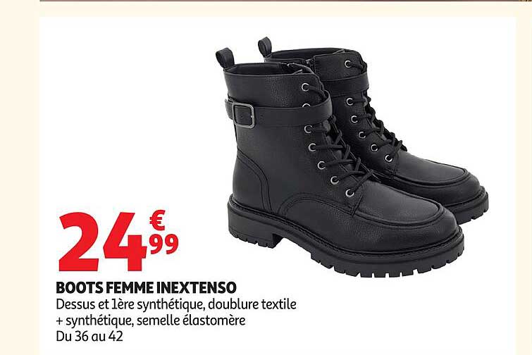 BOOTS FEMME INEXTENSO
