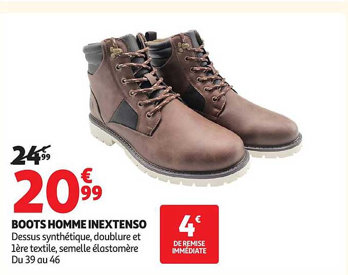 BOOTS HOMME INEXTENSO