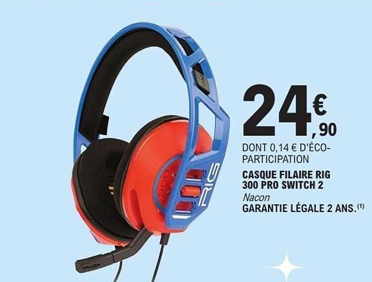 CASQUE FILAIRE RIG 300 PRO SWITCH 2