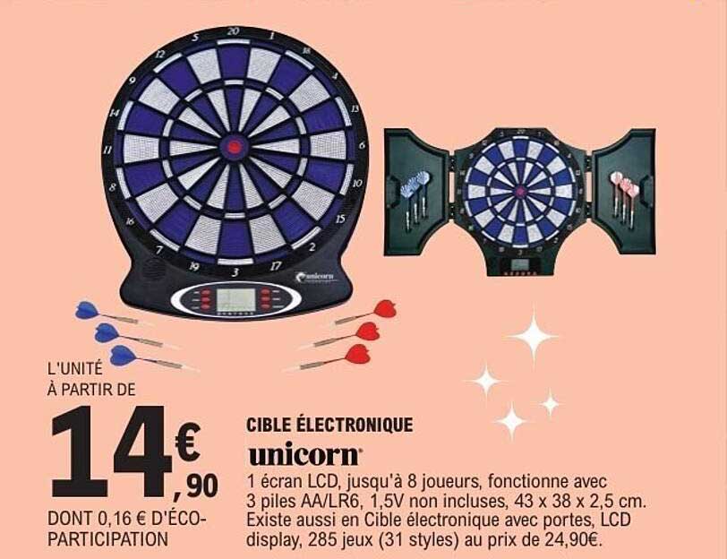 CIBLE ÉLECTRONIQUE unicorn