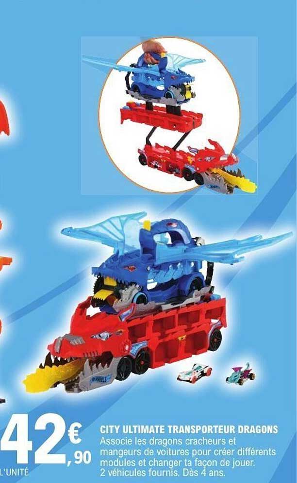 CITY ULTIMATE TRANSPORTEUR DRAGONS