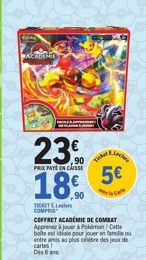 COFFRET ACADÉMIE DE COMBAT