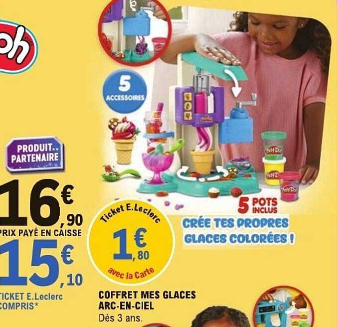 Coffret Mes Glaces Arc-en-Ciel