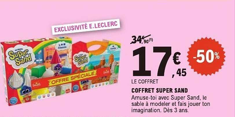COFFRET SUPER SAND