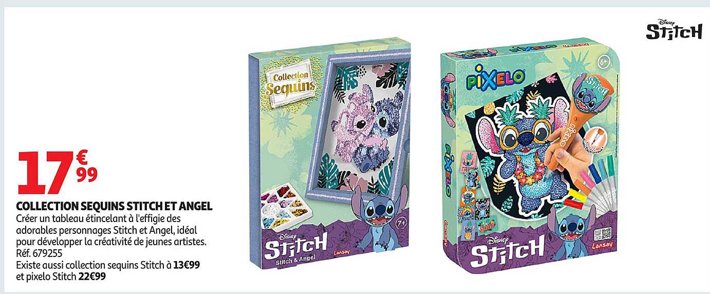 COLLECTION SEQUINS STITCH ET ANGEL