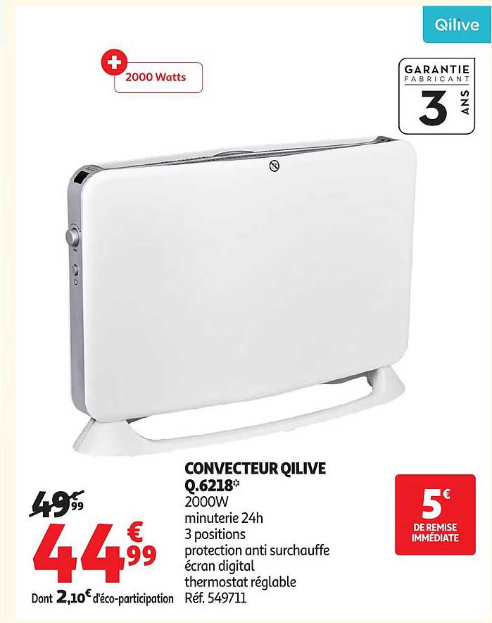 CONVECTEUR QILIVE Q.6218*