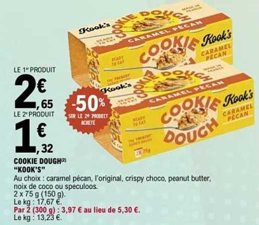 COOKIE DOUGH "KOOK'S"