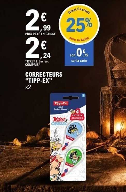 CORRECTEURS “TIPP-EX”