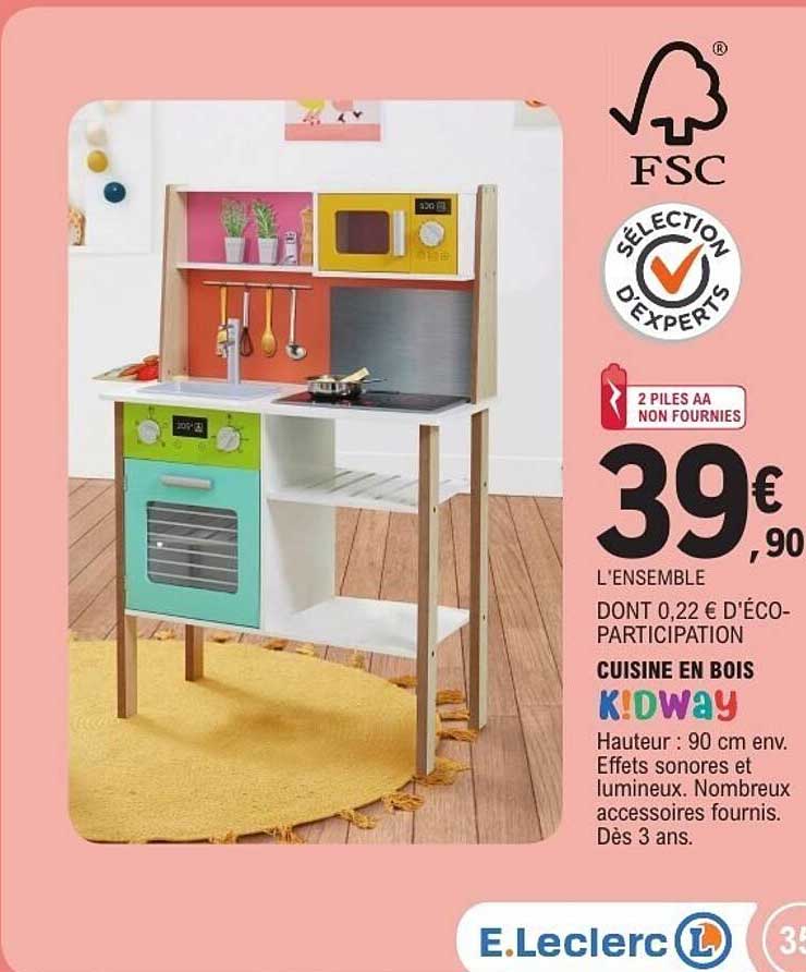 CUISINE EN BOIS KIDWAY
