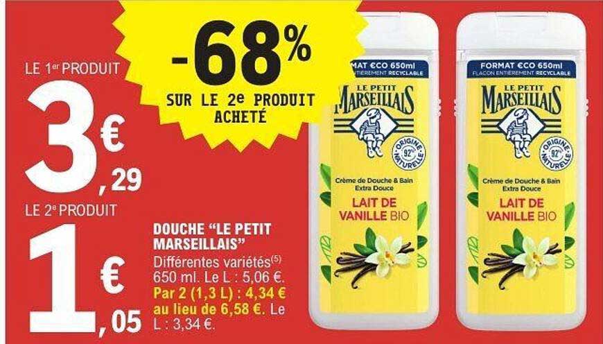 Douche “LE PETIT MARSEILLAIS”