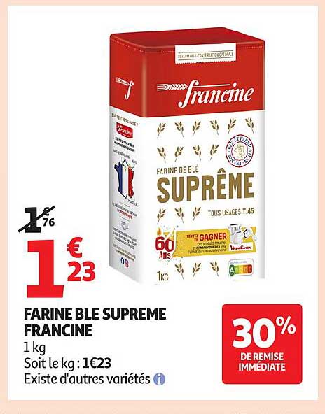 FARINE BLE SUPREME FRANCINE