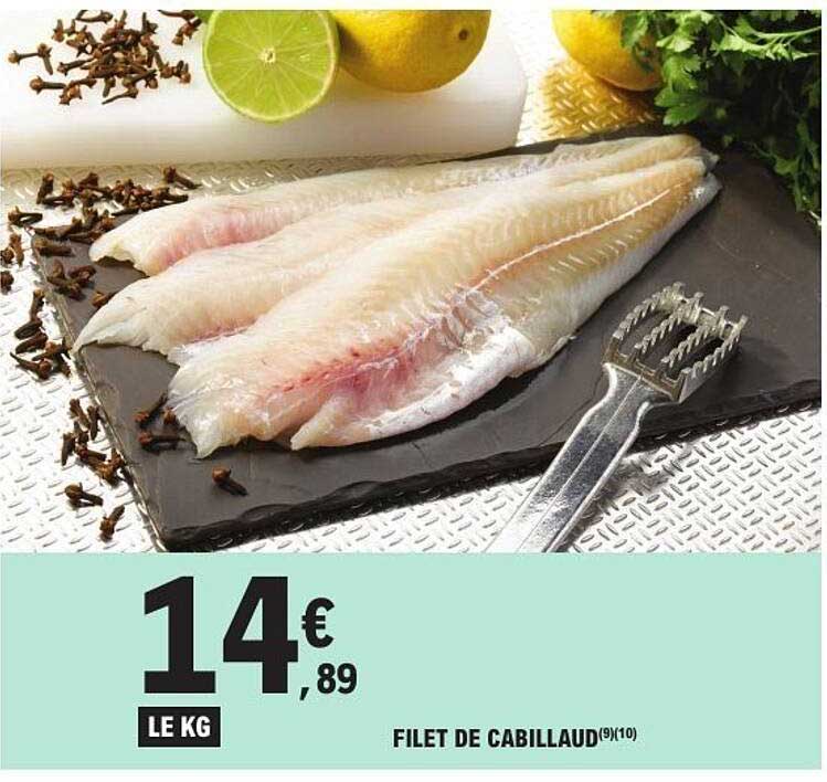 FILET DE CABILLAUD(9/10)