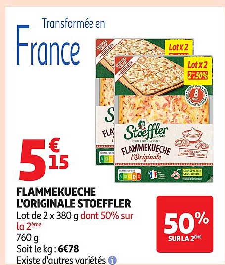 FLAMMEKUECHE L'ORIGINALE STOEFFLER