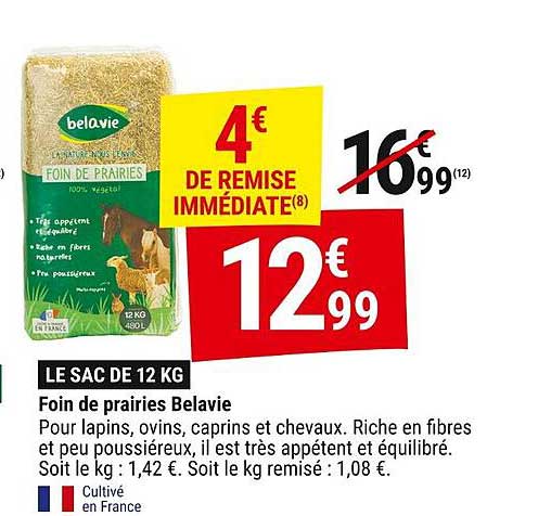 Foins de prairies Belavie