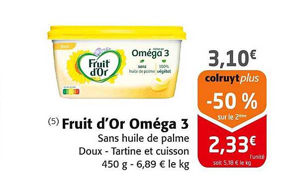 Fruit d’Or Oméga 3