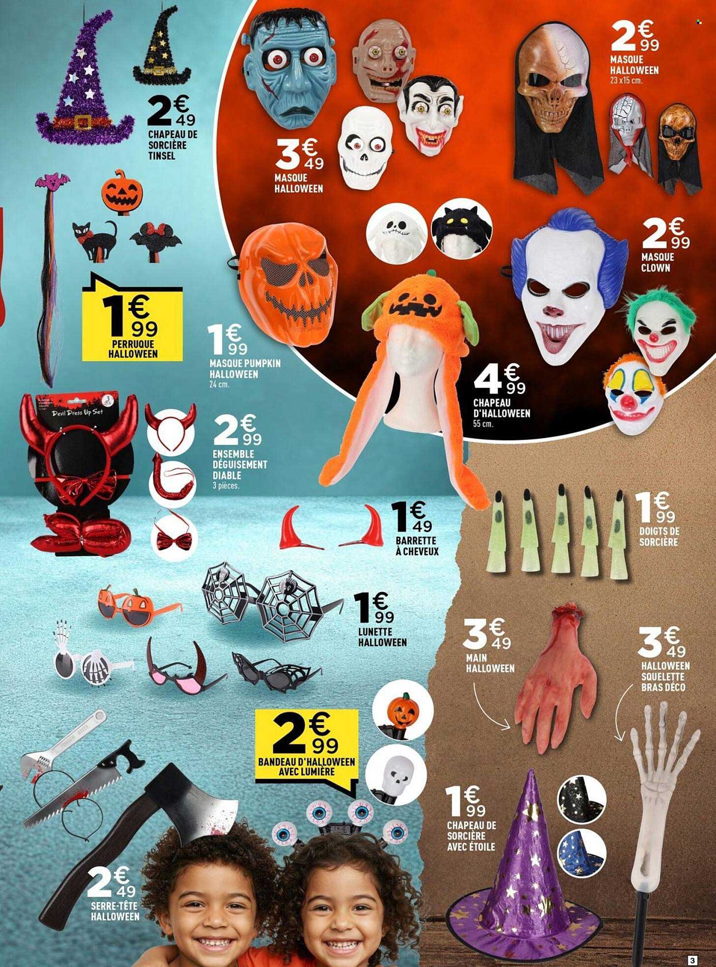 Halloween à petits prix !