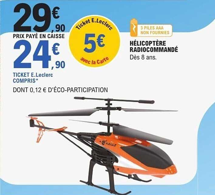 HÉLICOPTÈRE RADIOCOMMANDÉ