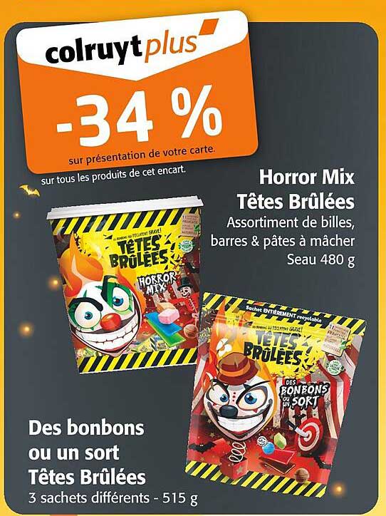 Horror Mix Têtes Brûlées