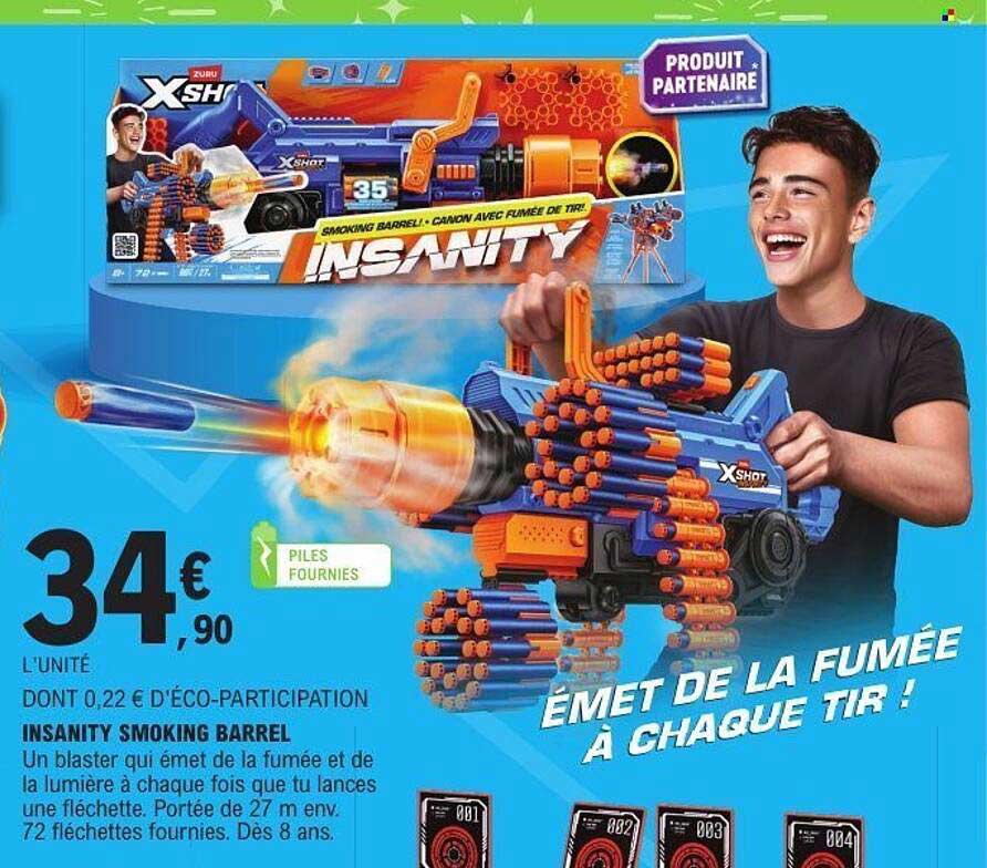 INSANITY SMOKING BARREL