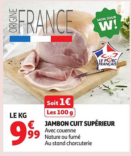 JAMBON CUIT SUPÉRIEUR