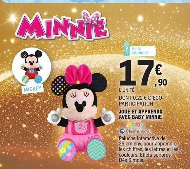 Joue et apprends avec Baby Minnie
