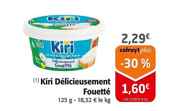 Kiri Délicieusement Fouetté