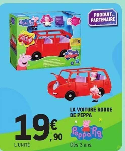 LA VOITURE ROUGE DE PEPPA