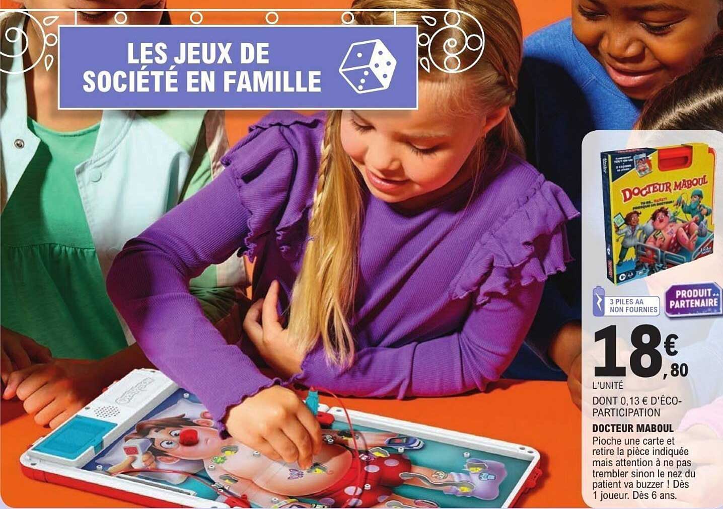LES JEUX DE SOCIÉTÉ EN FAMILLE
