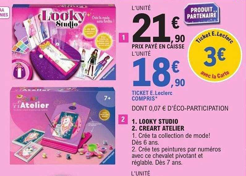 Looky Studio et Créart Atelier