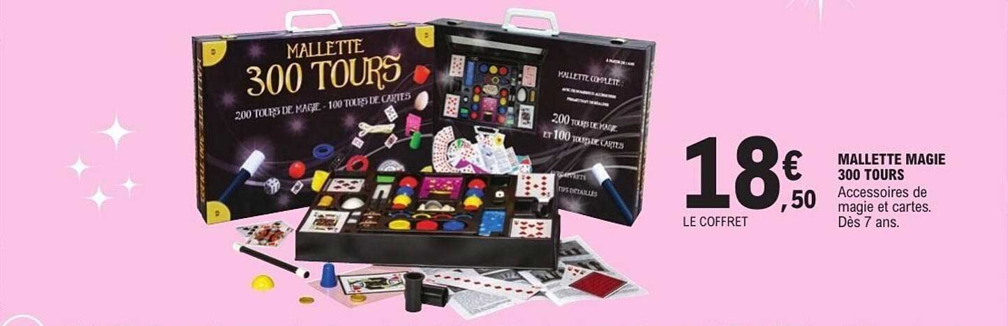 MALLETTE MAGIE 300 TOURS