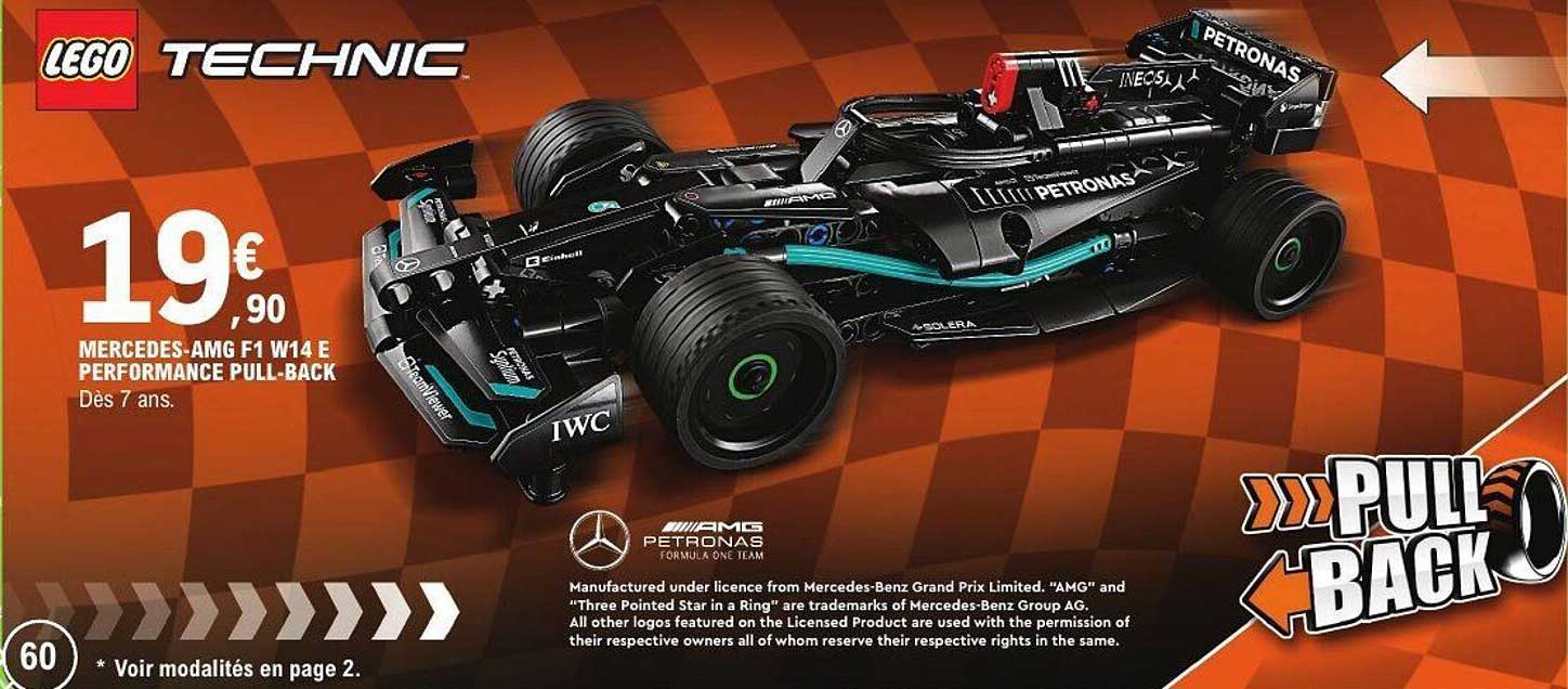 MERCEDES-AMG F1 W14 E PERFORMANCE PULL-BACK