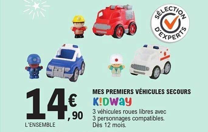 MES PREMIERS VÉHICULES SECOURS KIDWAY