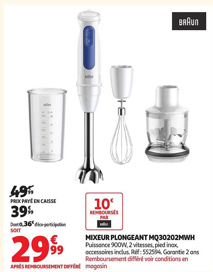 MIXEUR PLONGEANT MQ30202MWH