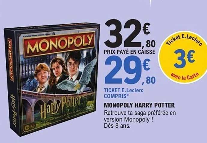 MONOPOLY HARRY POTTER