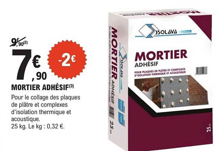 MORTIER ADHÉSIF