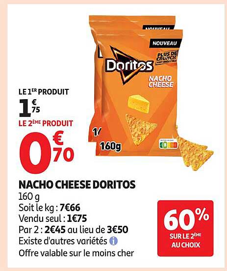 NACHO CHEESE DORITOS