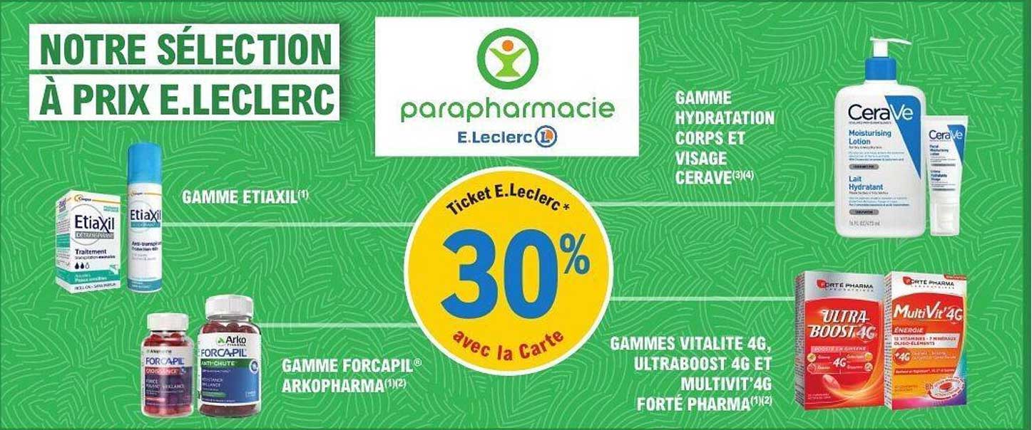 NOTRE SÉLECTION À PRIX E.LECLERC