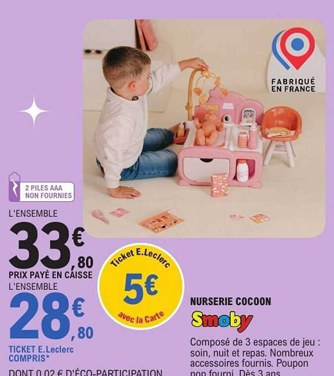 NURSERIE COCOON Smoby