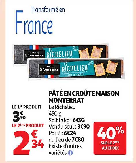Pâté en croûte Maison Monterrat