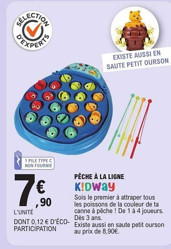 PÊCHE À LA LIGNE KIDWAY