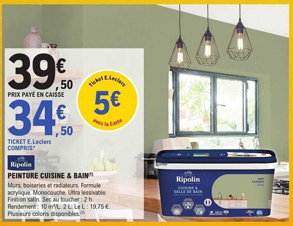 PEINTURE CUISINE & BAIN