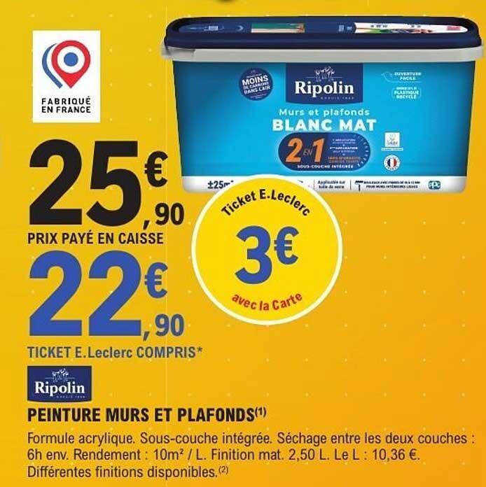PEINTURE MURS ET PLAFONDS